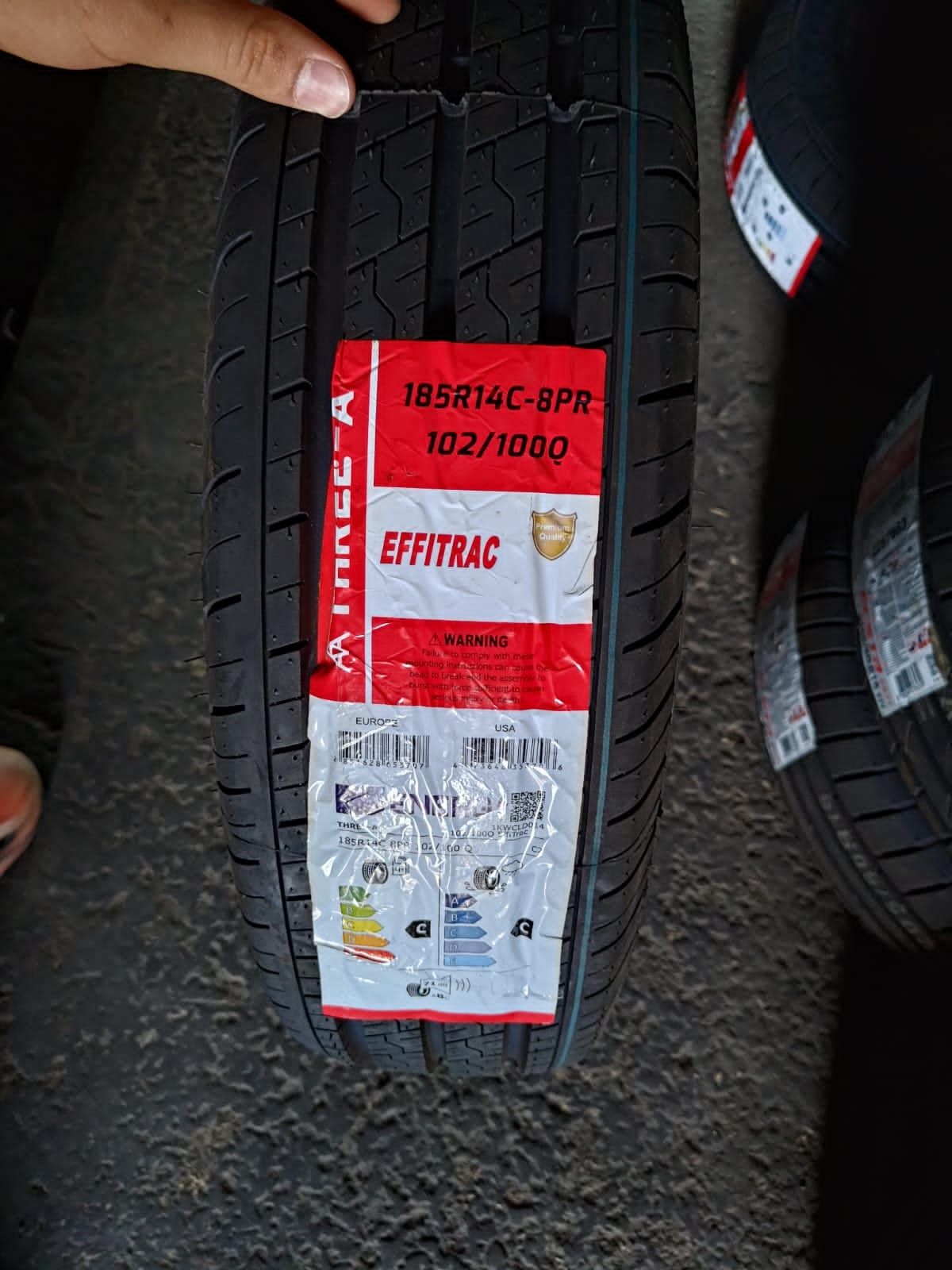 185R14C Three-A EffiTrac