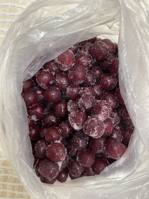 Ягода замороженная домашняя сочная вкусная крупная