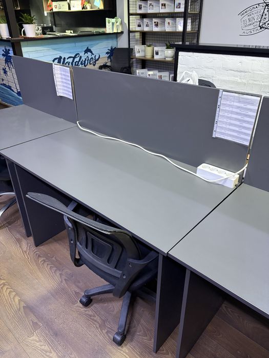 Двойные столы для офиса (в отдел продаж)