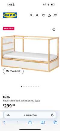 Кровать Икея IKEA KURA
