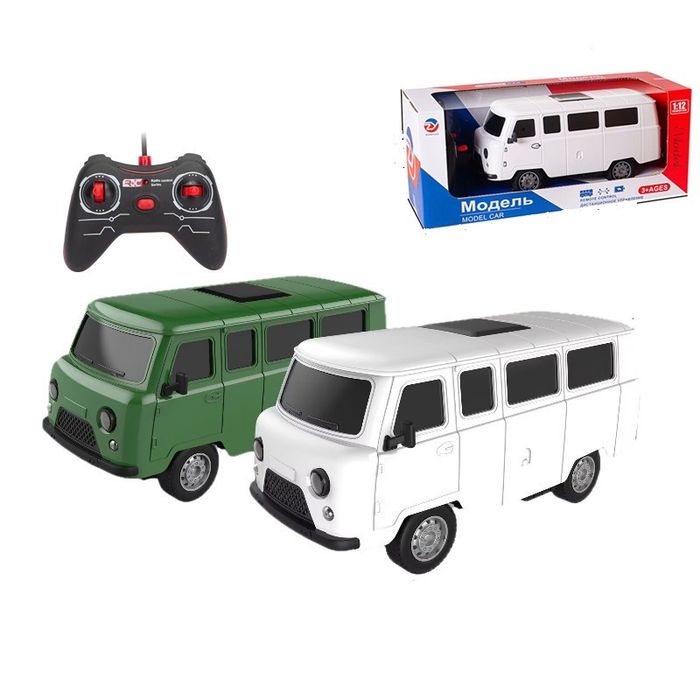 Радиоуправляема кола ВАН УАЗ 2206 Буханка със зареждаща се батерия
