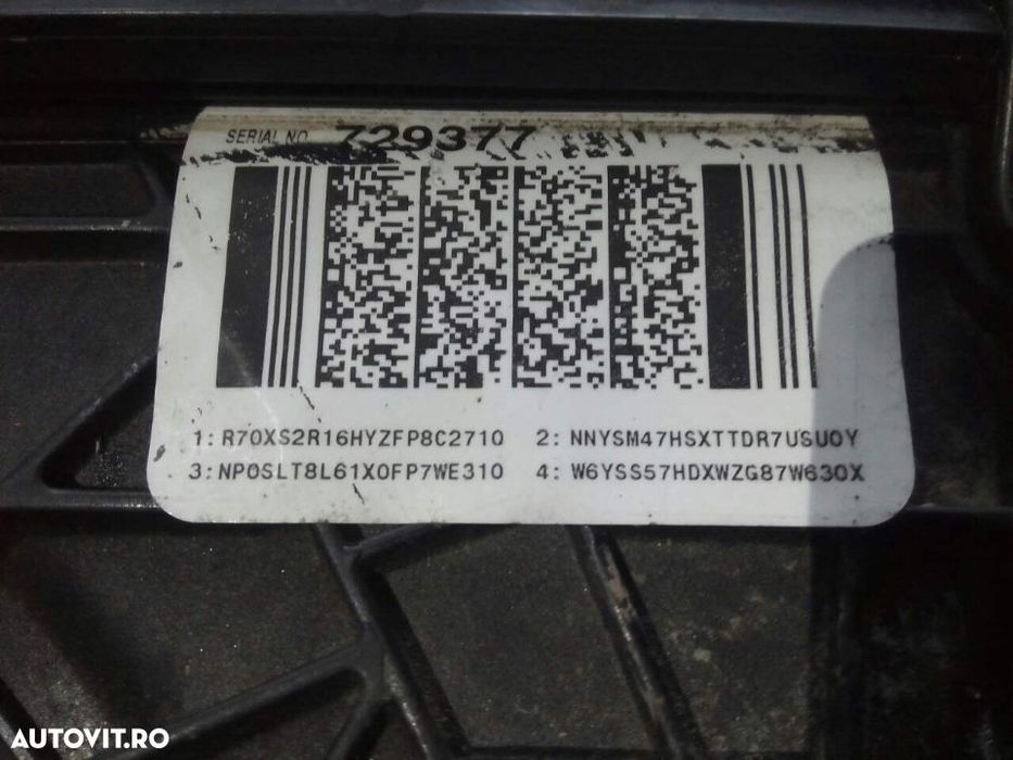 Galerie Admisie Peugeot 5008 2.0HDI 2009 - 2016 COD : 9671434580