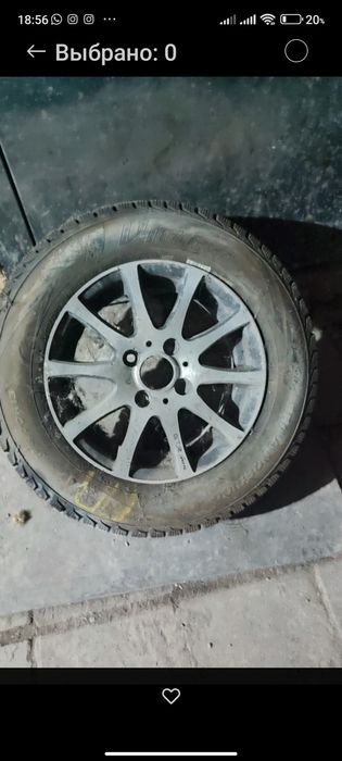 Диски с шинами R13  зима. (ВАЗ)