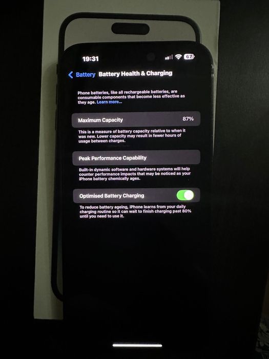 iPhone 14 PRO MAX -BLACK,128GB, luat de nou