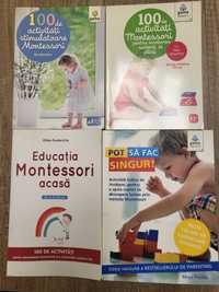 4 carti despre educatia Montessori 1-6 ani
