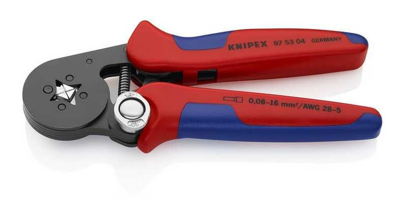 Клещи KNIPEX автоматични за кримпване на кабелни накрайници