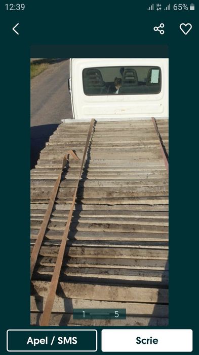 Șpalieri stilpisori de beton