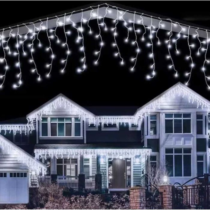 Коледна LED украса  – водоустойчива инсталация с 8 режима!