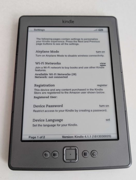 Четец Amazon Kindle 4