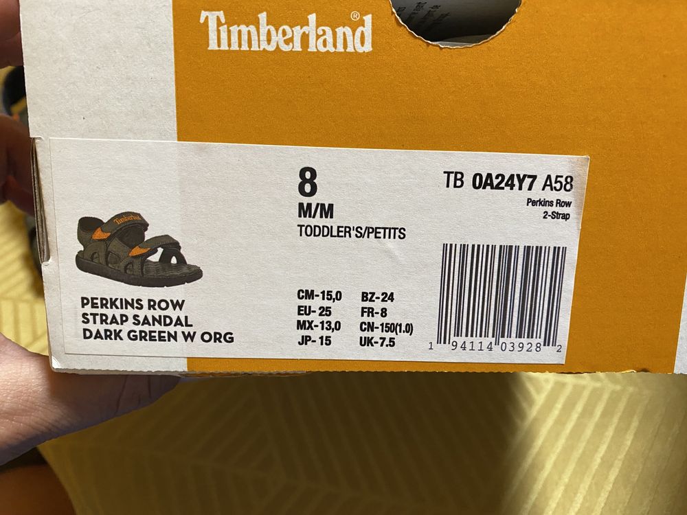 Детски сандали Timberland