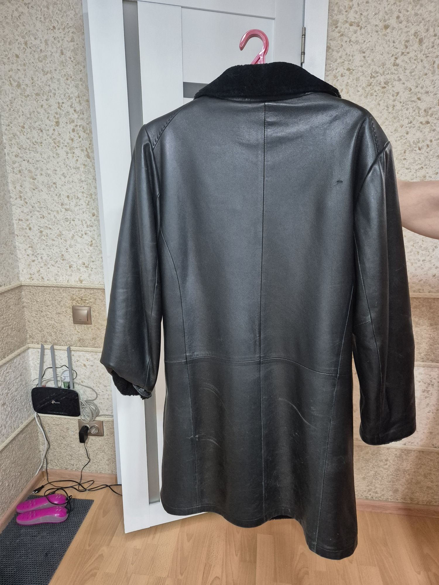 Дубленка кожаная