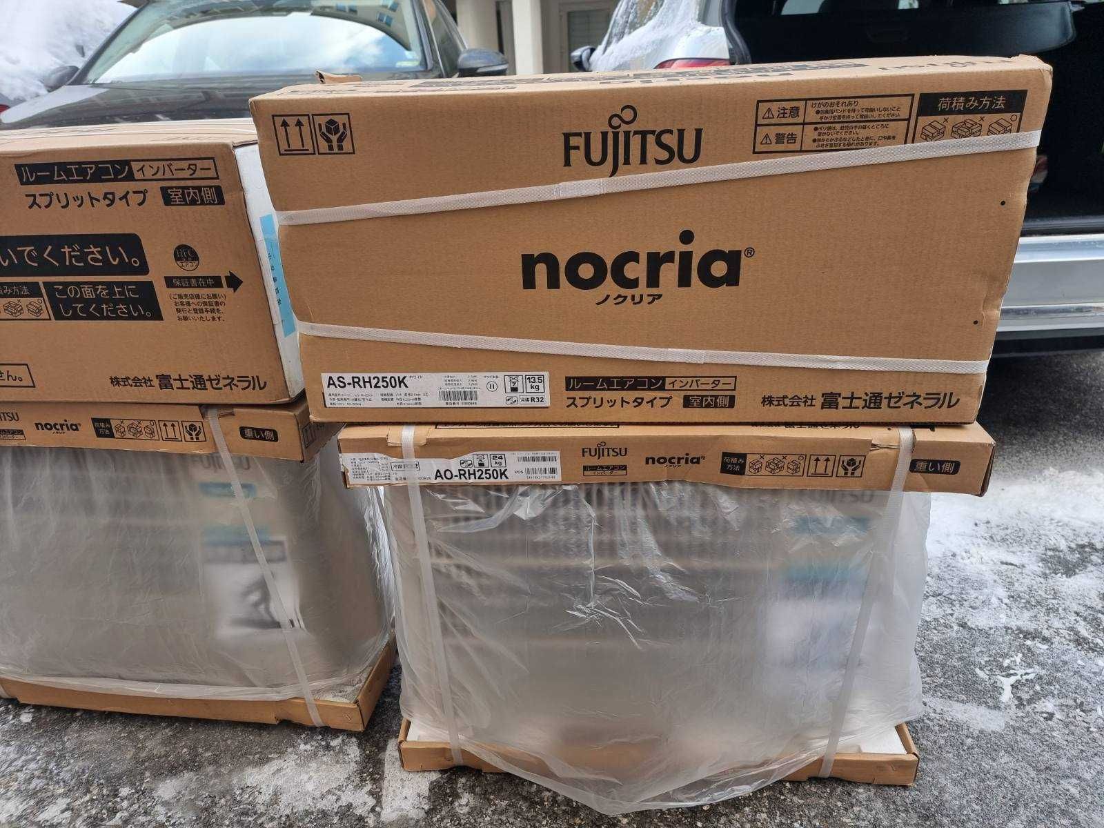 Fujitsu General AS-RH250K, "Nokuria" RH series BTU 10000 А+++ Нов