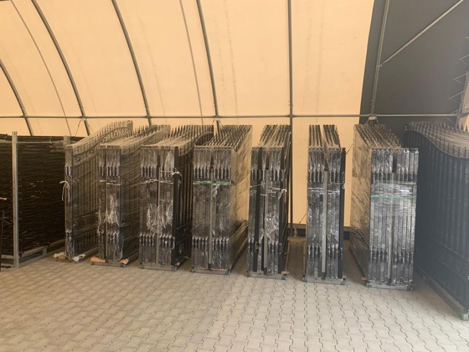 Poarta din fier forjat