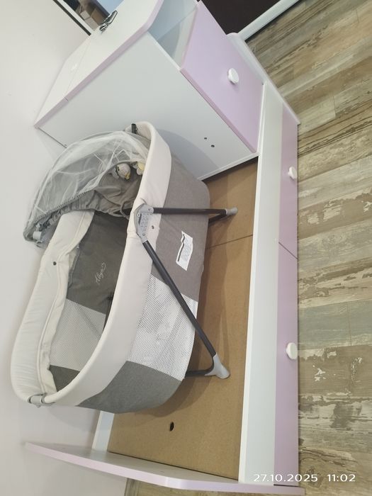 Детско легло, бебешка люлка, бебефон