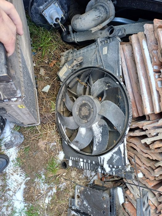 Tragar complect mercedes w 203 ,22 cdi ,radiator apa,radiator clima,