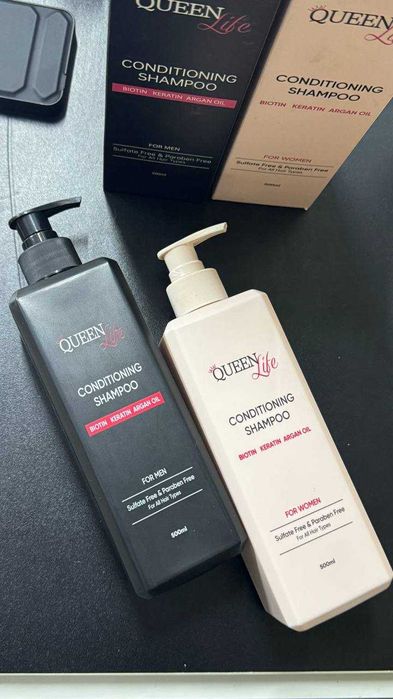 100% натуральный шампунь-бальзам от перхоти и облысения