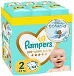 Pampers Premium Care 2 - 224 бр, 4-8 кг