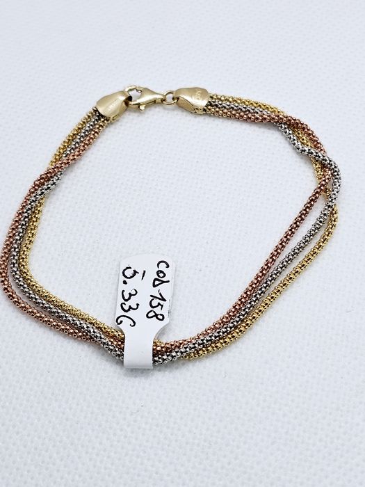 Vand bratara dama din aur 14 k 5.33 g cod 158