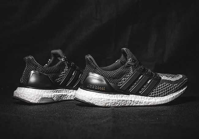 Adidas Ultra Boost - Черно и бяло, размер 41 1/3 (26 см)