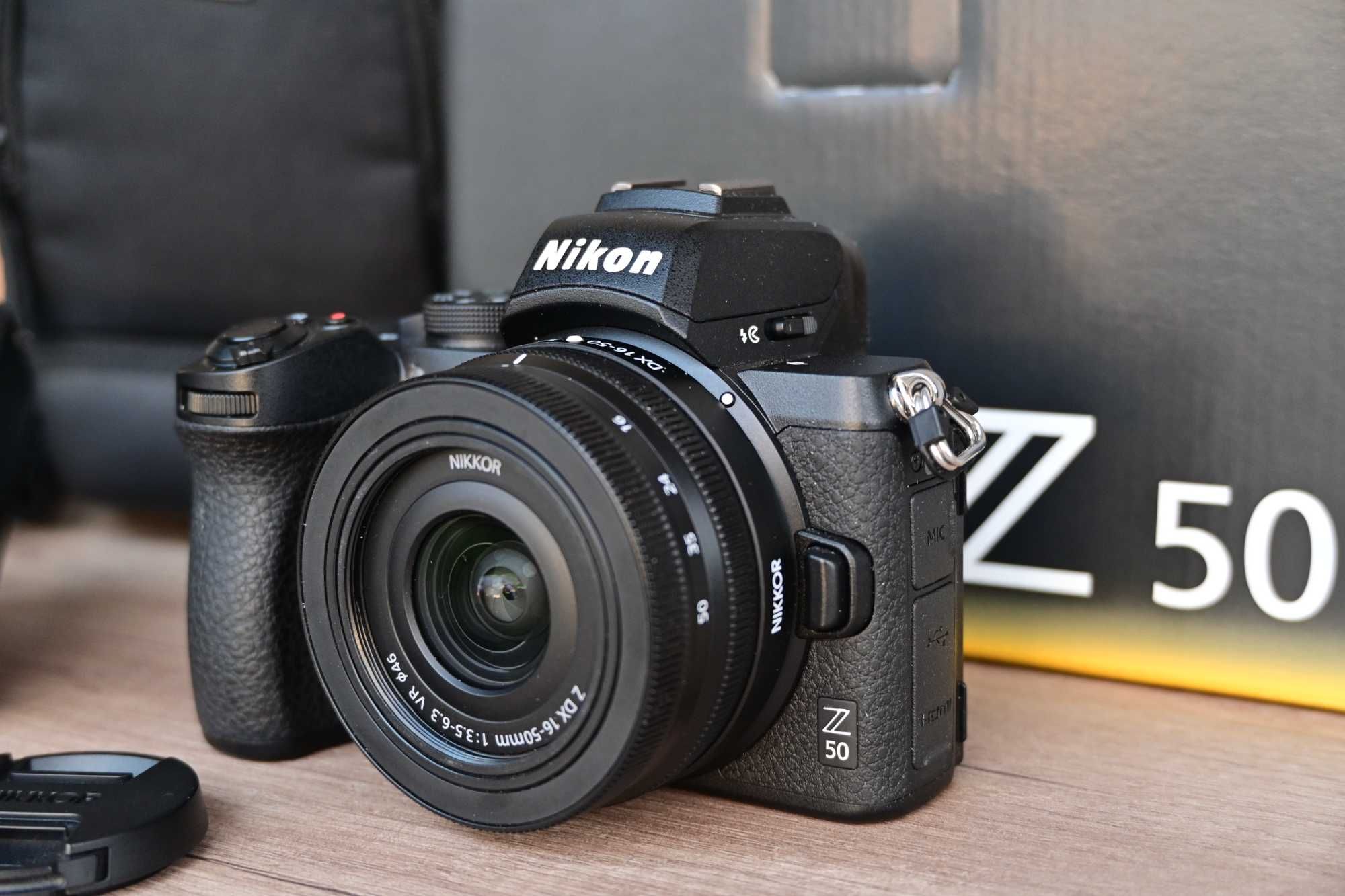 Фотоапарат Nikon Z50 + обектив Nikkor Z 16-50mm + ГАРАНЦИЯ