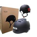 Casca de Trotineta/Bicicleta Neagra – Lumini Led Fata/Spate