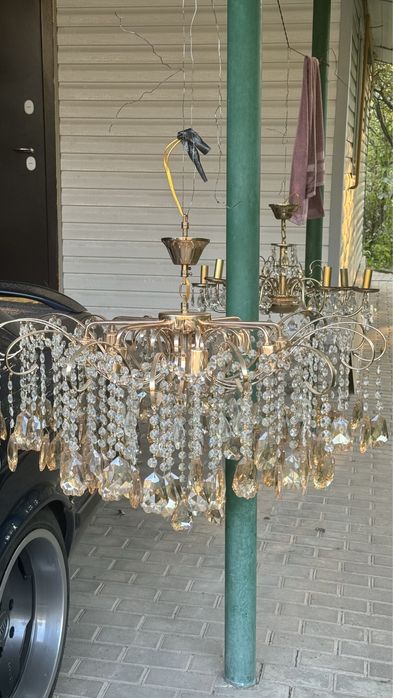 Люстры, хрустальные