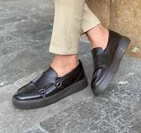 Pantofi casual 41.5 42 loafer monk Gregorio R. NOI lucrati manual piel