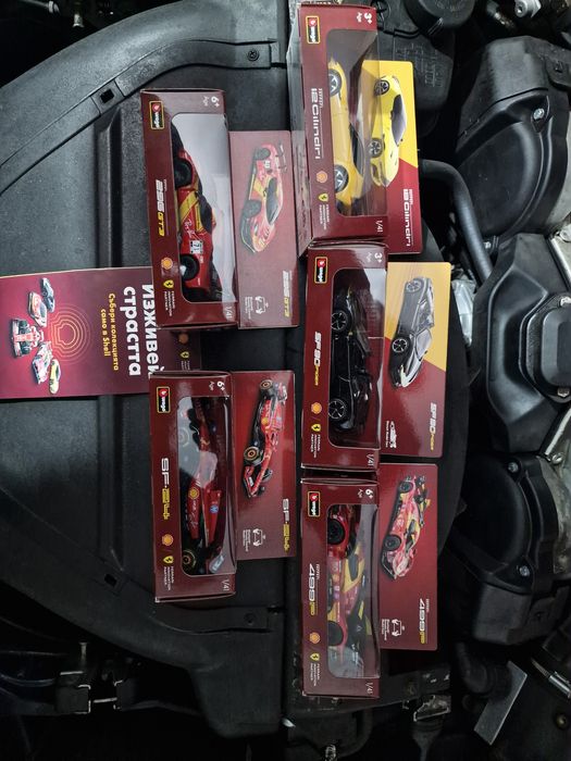 Колекция колички ферари