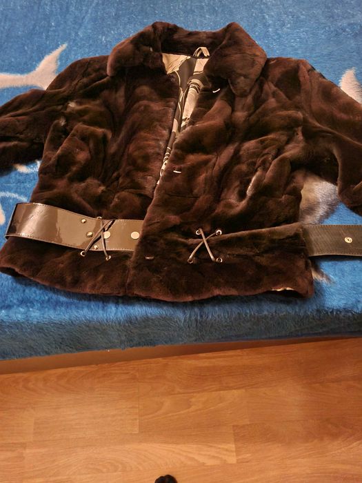 Geaca blana naturala nurca