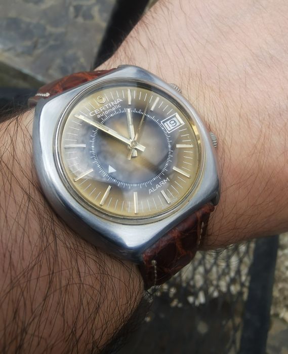 Ceas vintage Certina cu alarma AS 5008