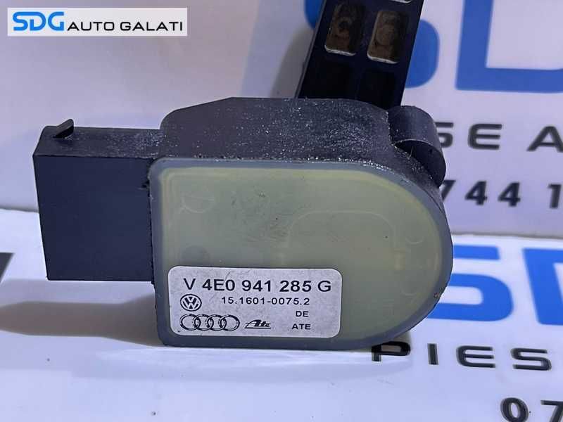 Senzor Lumini Nivel Far Faruri Balast Xenon Audi A8 D3 2003 - 2010 Cod 4E0941285G 4E0907503C [D0282]