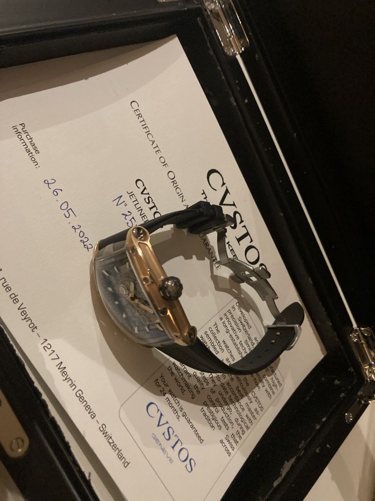 Cvstos challenge 2 rose gold