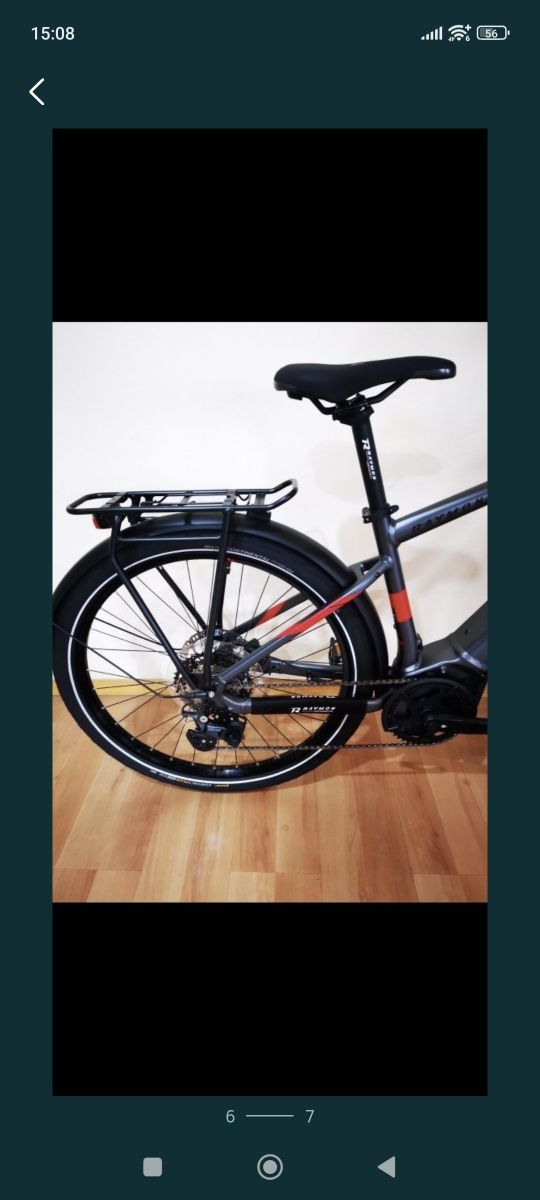 Vand bicicleta city Raymon Tourray electrica