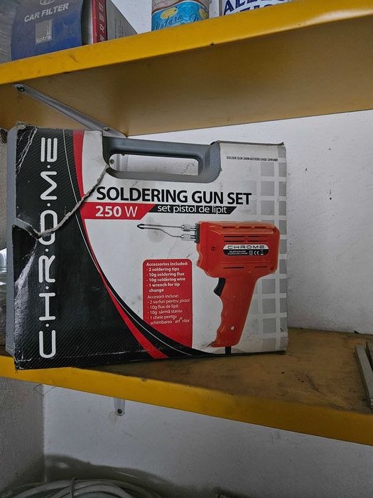 Vand Pistol de lipit eletric si incarcator auto