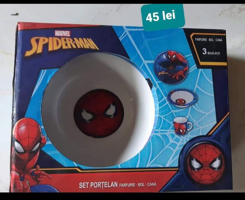 Set Spiderman 3 piese