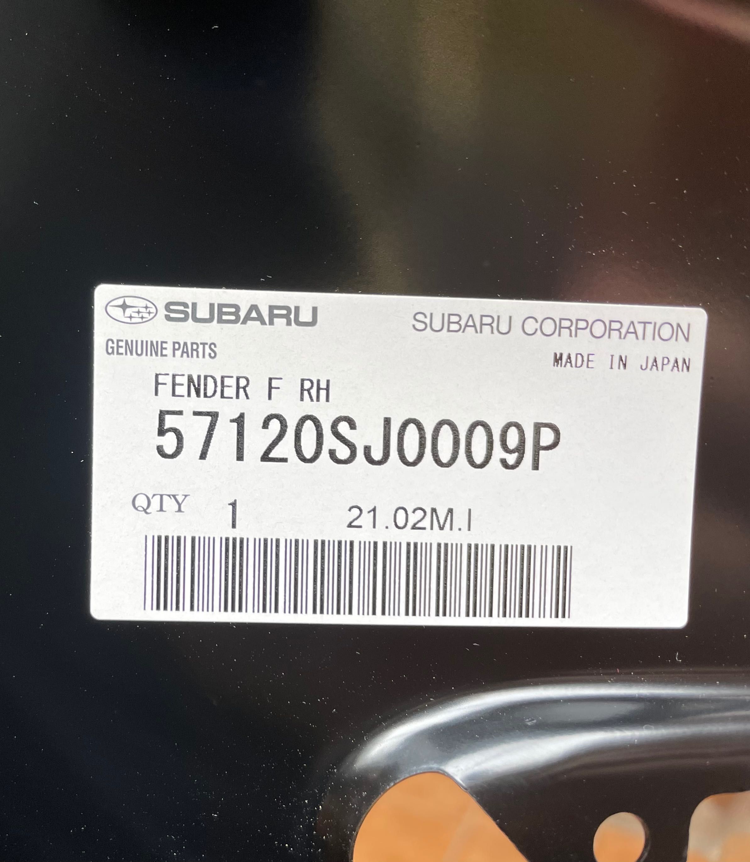 Калник за Subaru Forester 2019-2022