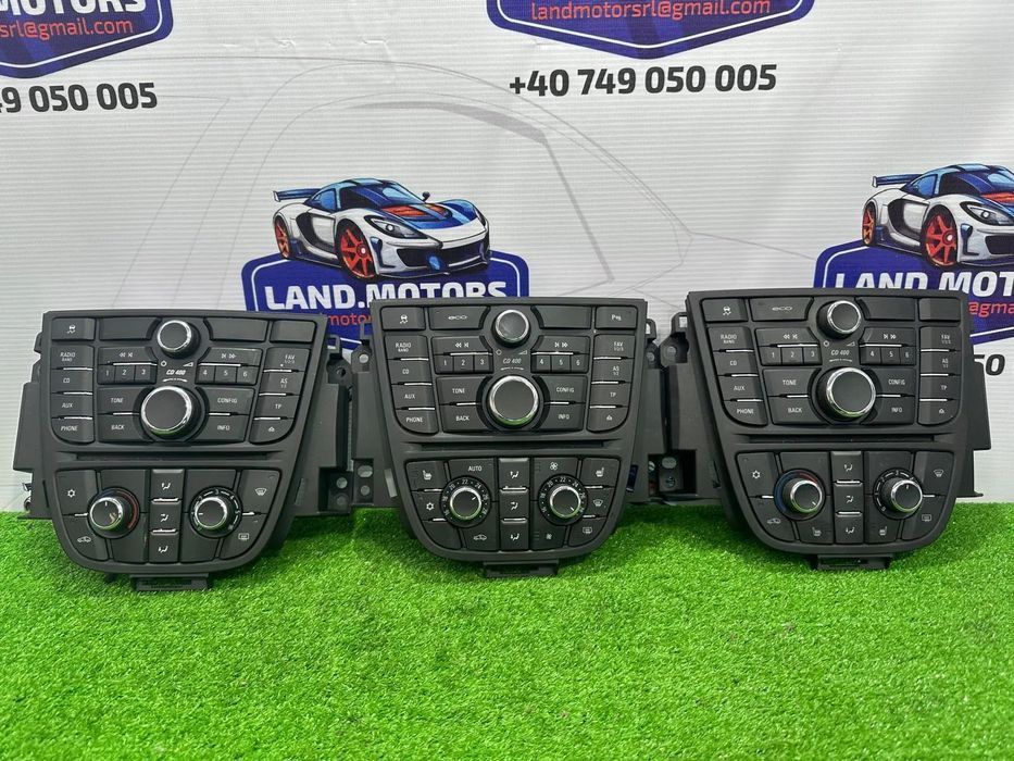 panou comanda radio + clima opel astra j 2009-2018