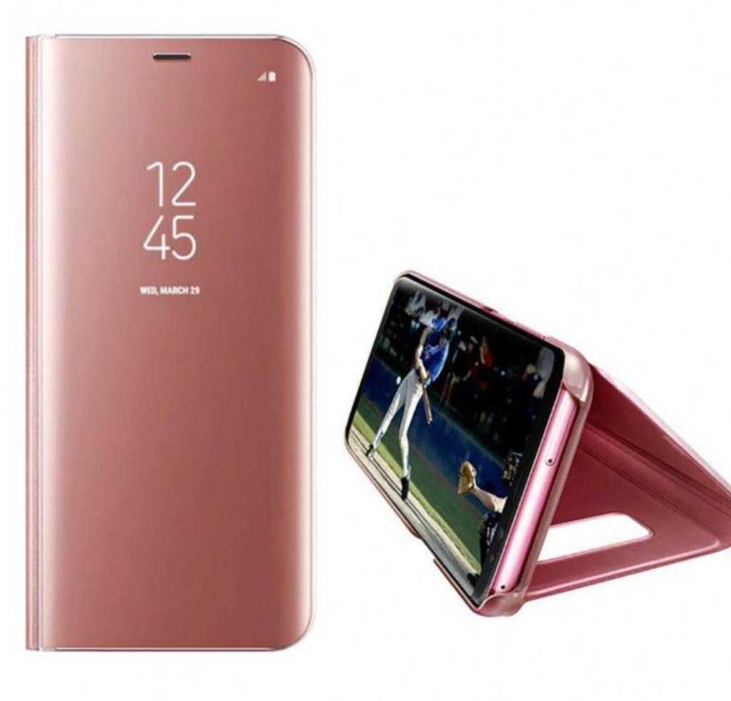 Husa protectie pentru Samsung  Galaxy S9 Clear ViewStanding, Rose Gold