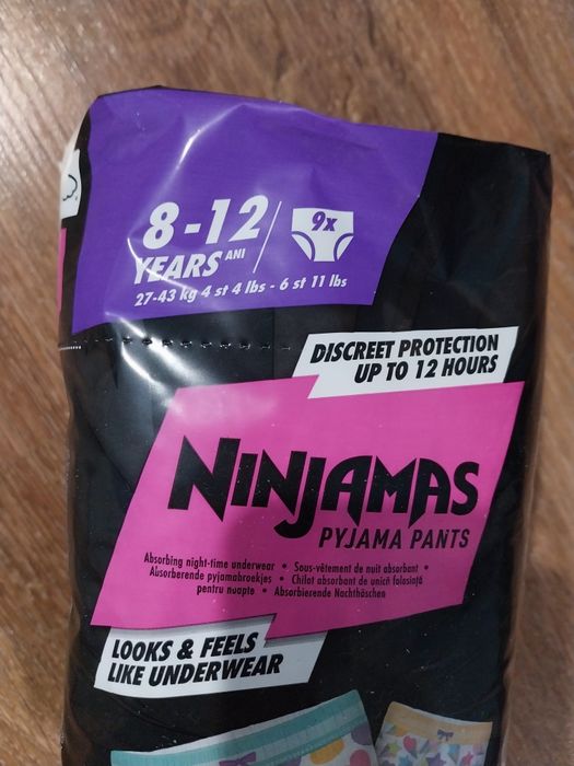 Pampers NINJAMAS PIJAMA copii 8-12 ani