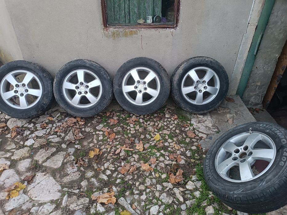 5 бр. Джанти R16с с гуми за хюндай туксон