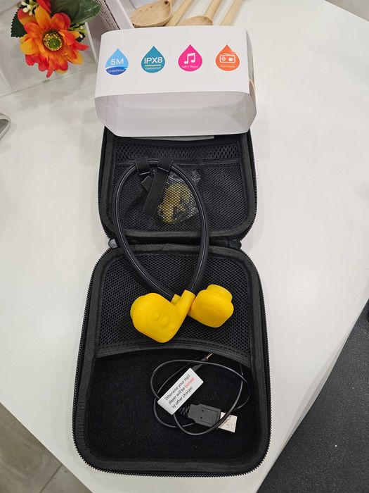 Tayogo W01 – водоустойчиви слушалки с костна проводимост, 8GB MP3, FM