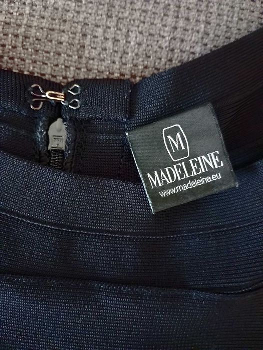 Бандажна чернна рокля