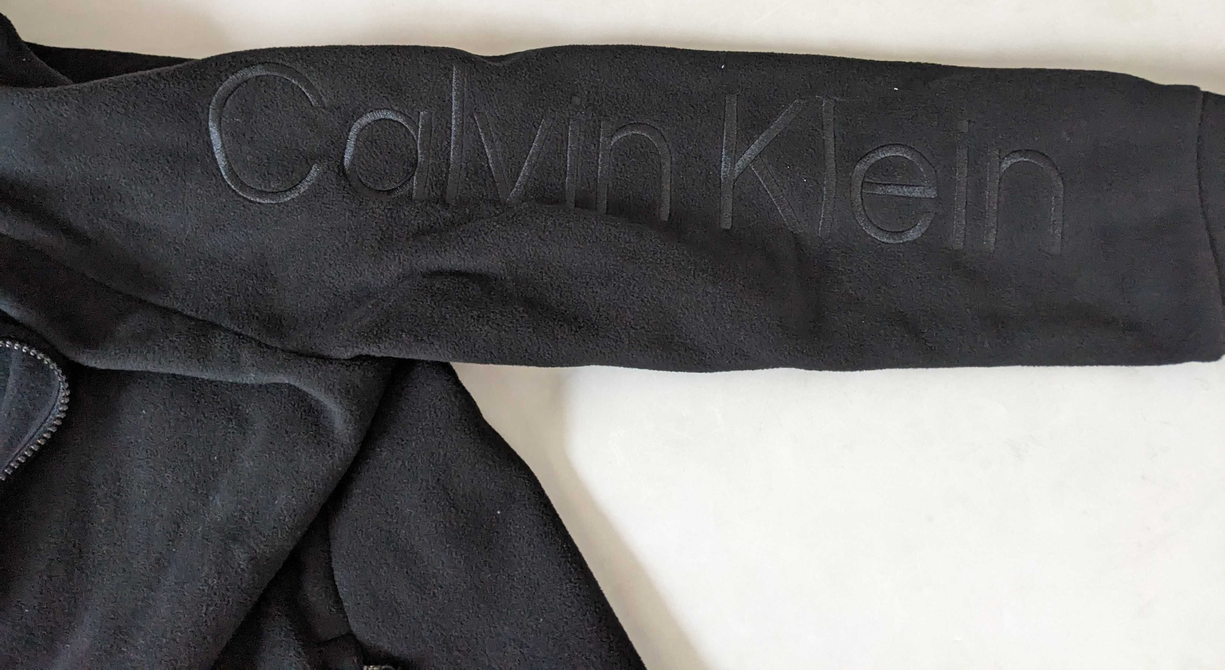 Calvin Klein Performance Fleece дамско черно горнище