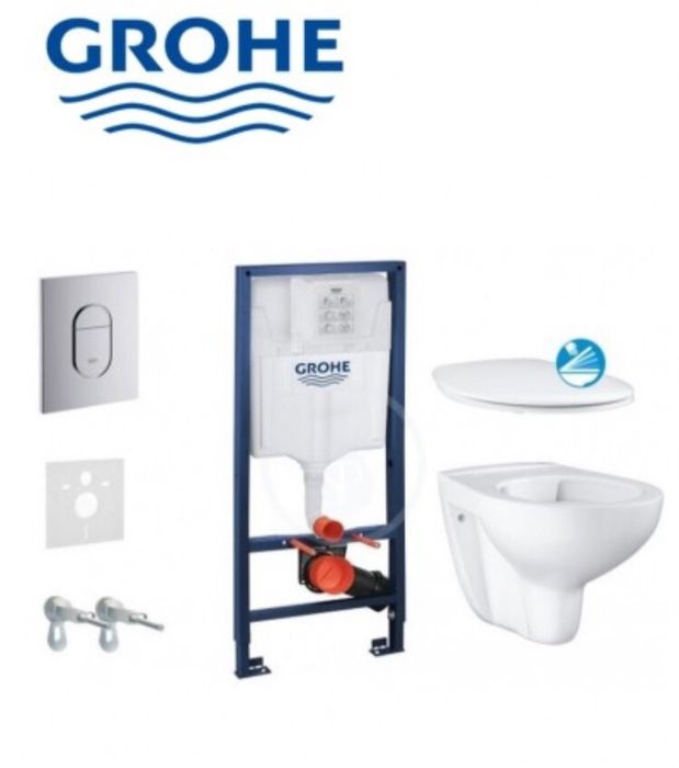 Комплект за вграждане Grohe Solido Rimless - 39418000-