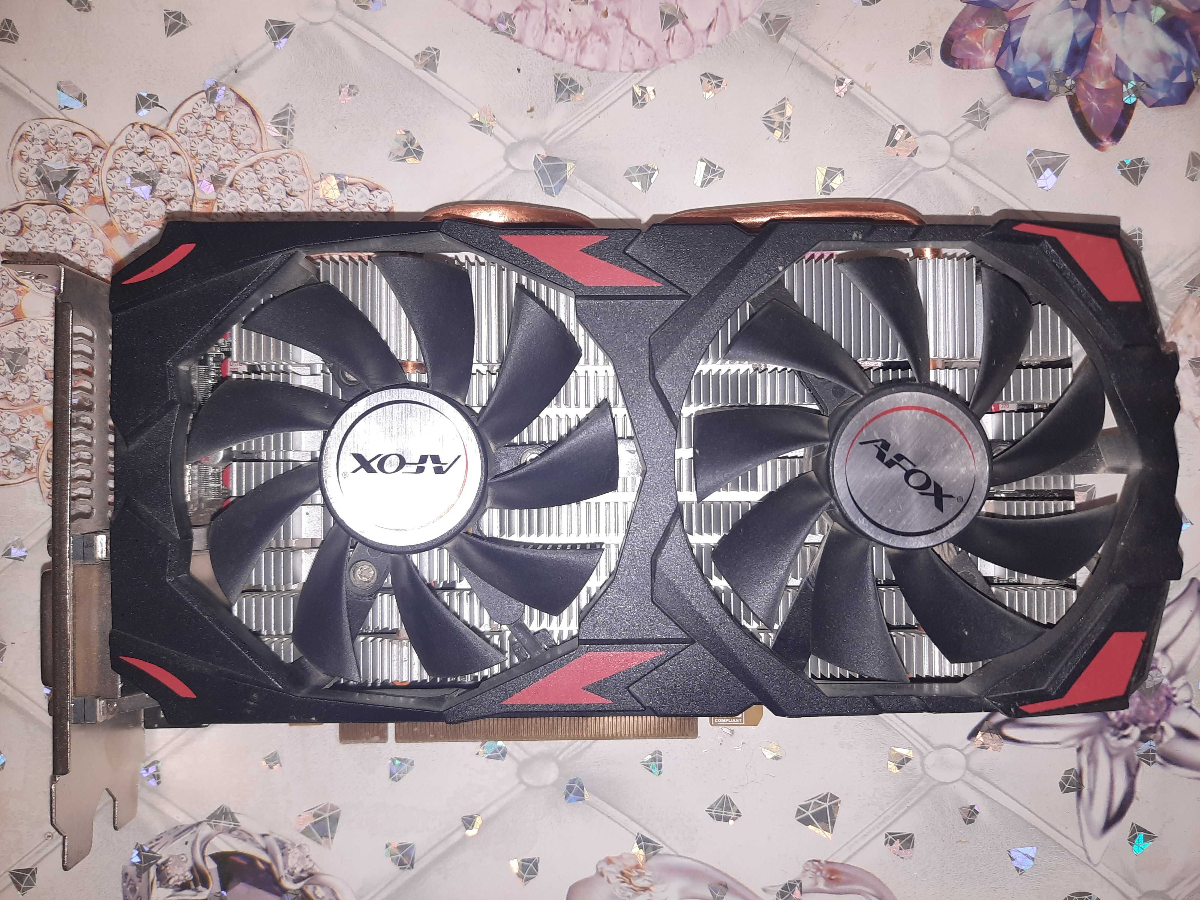 Видеокарта Afox RX 580  8 GB DDR5 256 bit игровой