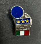 Insignă originală, realizată în stil oficial, cu însemnele Federației