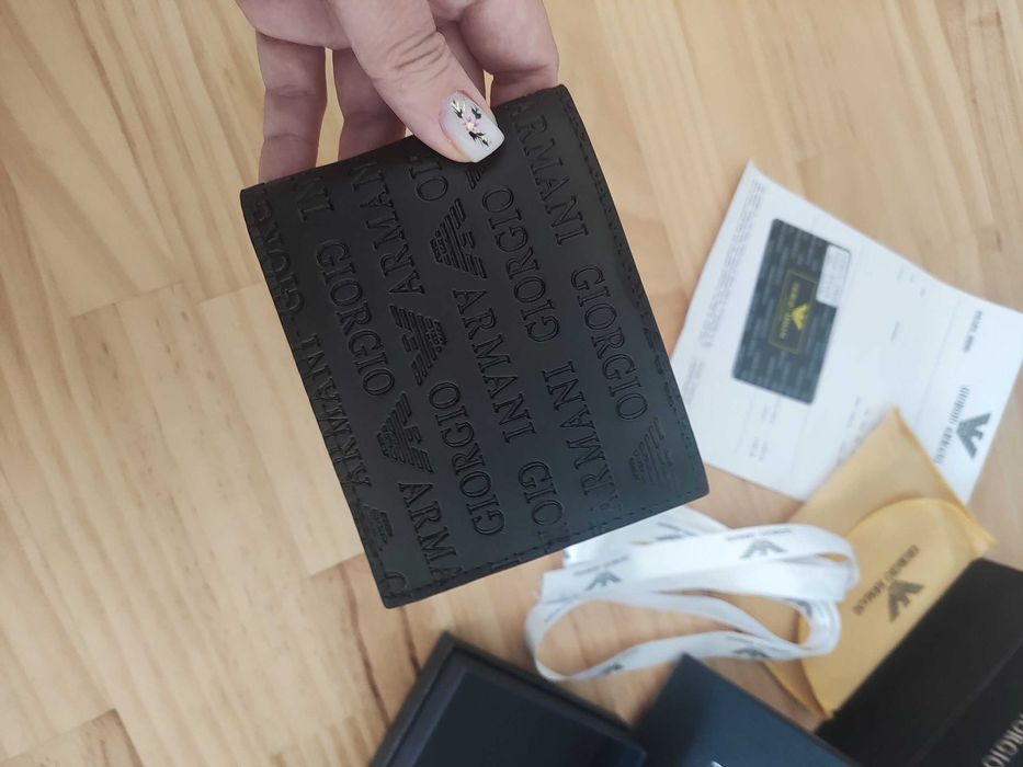 In stoc Portofel pentru bărbați piele Emporio Armani 6578