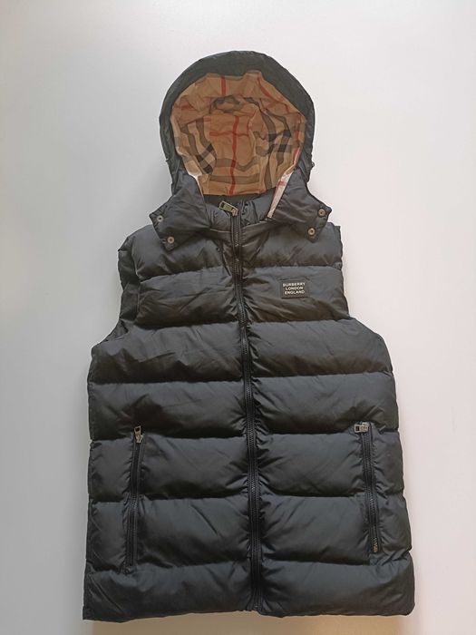 Vesta Burberry Goose Down puf gasca(2 culori)