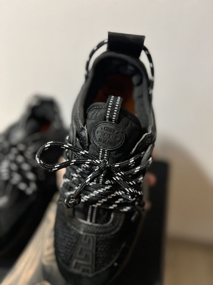 Adidasi Versace chain reaction black 40,41,42,43,44
