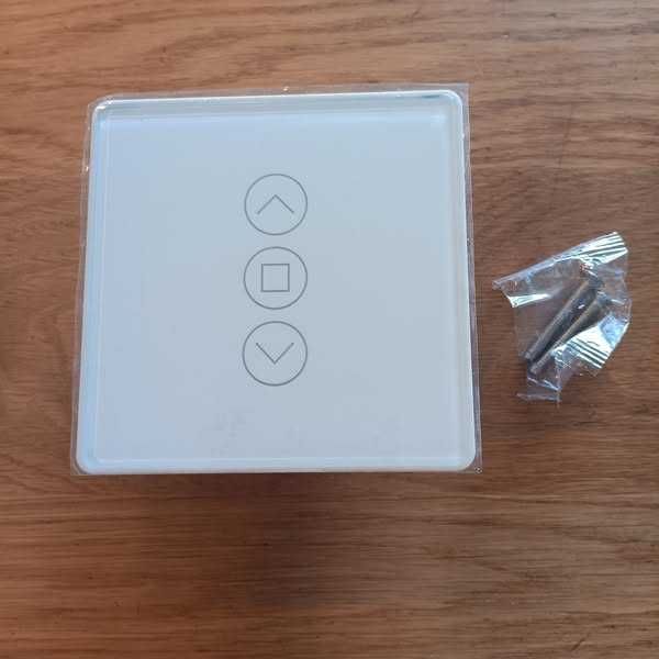 НОВ! Смарт WiFi Стенен Прекъсвач за Ролетни Щори, 4 бр/к-кт
